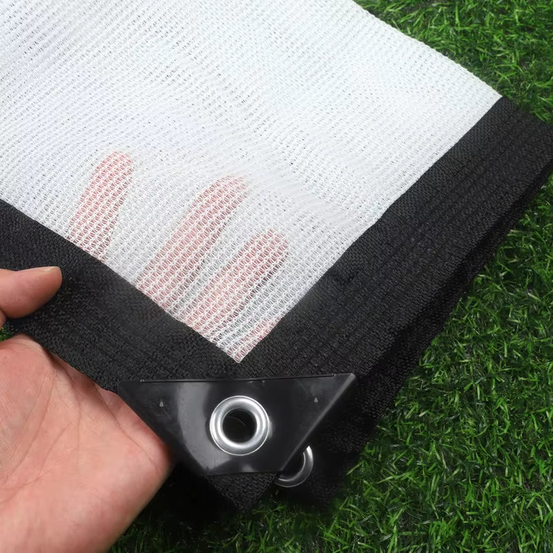 Mono 50% Shading 5~7 Years Lifespan Anti-UV HDPE Sun Shade Net Home Garden Plants Cover Mesh Outdoor Sunshade Net