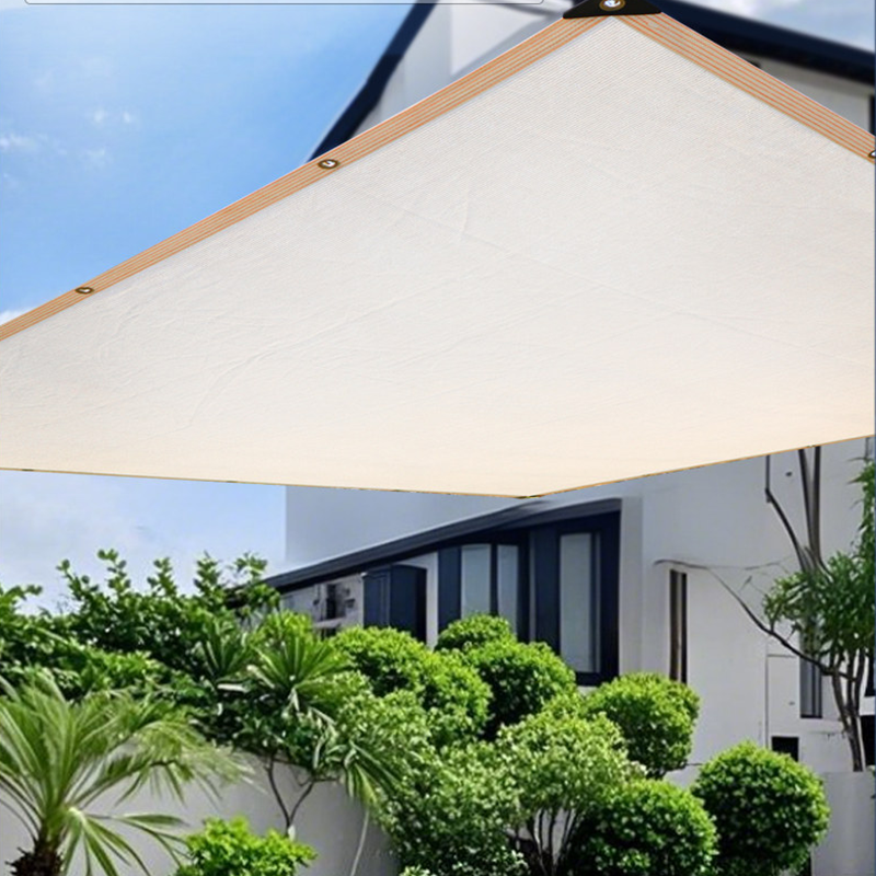 3Pin 4Pin Anti-UV HDPE White Sun Shade Net Outdoor Gazebo Sun Shelter Agriculture Garden Succulent Plants Cover Sunshade Net