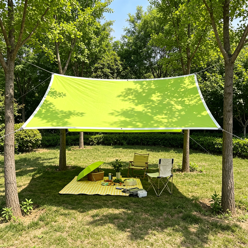 New 90% Shading  Apple Green Sunshade Outdoor Anti-UV HDPE Sun Shade Net Balcony Privacy Screen Mesh