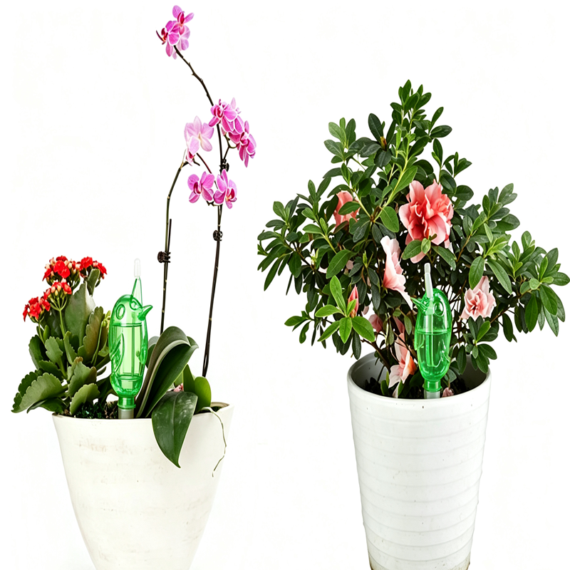 Automatic Plant Self‑Watering Device, Ceramic Slow Release Water Spikes for Houseplants, Travel Plant Waterer for Potted Plants