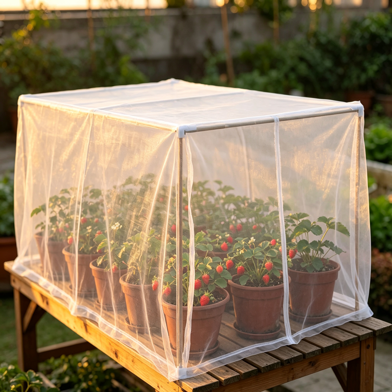 Thicken 40 Mesh Fruit Tree Bonsai Flower Plants Protection Garden Cover Net Cage Nylon Anti Bird Netting Insect Control Net
