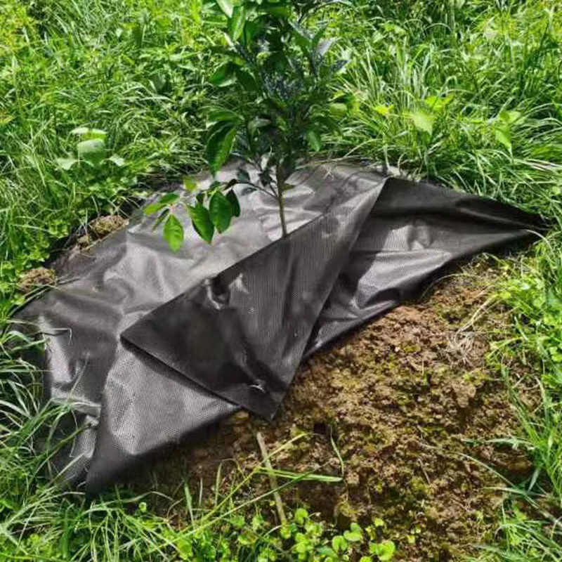Biodegradable PLA Weed Mat Breathable Permeable Weed Barrier Cloth for Garden Orchard and Agricultural Weed Control