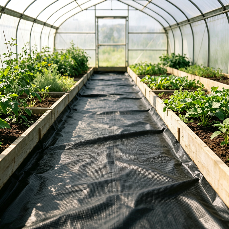 Complete Roll 100m Farm Greenhouse Gardening Ground Fabric Vegetable Fruit Garden Grass Barrier Weed Control Mat