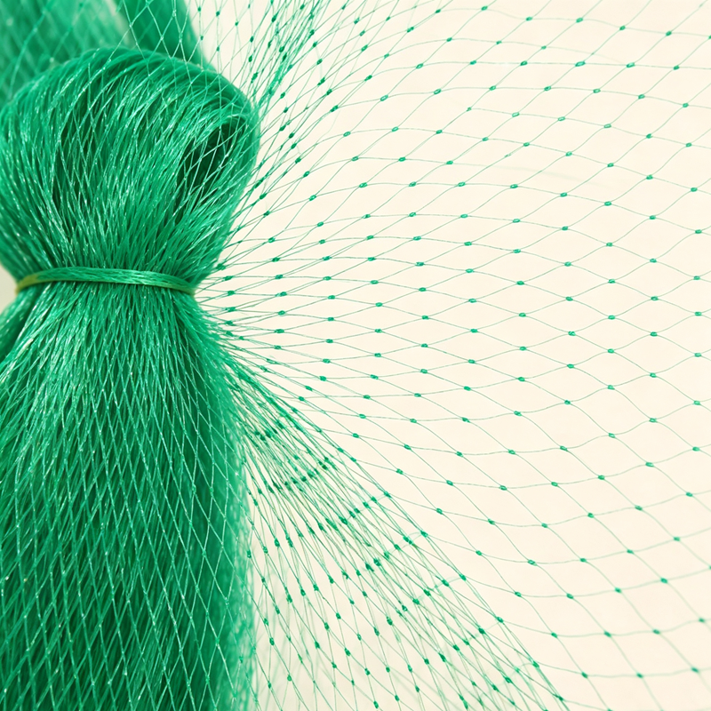 Customizable brand‑new polyethylene green fold‑able eco‑friendly bird‑proof net, suitable for protecting fruit trees and gardens in courtyards