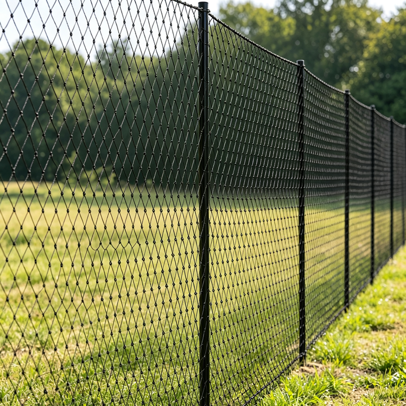 Black HDPE Bird Netting Large Diamond Mesh Anti‑Bird Net for Fruit Trees Orchard Poultry Pond Vegetable Garden Protection