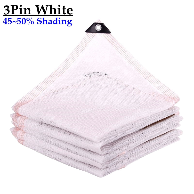 4 Colors 45~50% Shading Garden Anti UV HDPE Sunshade Net Sails Bonsai Flower Sun Shade Mesh Outdoor Succulent Plants Cover