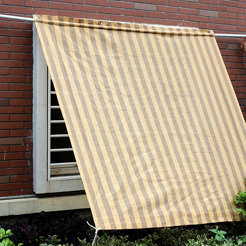 85% Shading Colorful Anti-UV White Stripe Sunshade Net Home Courtyard Sun Sails Home Totel Balcony Privacy Screen