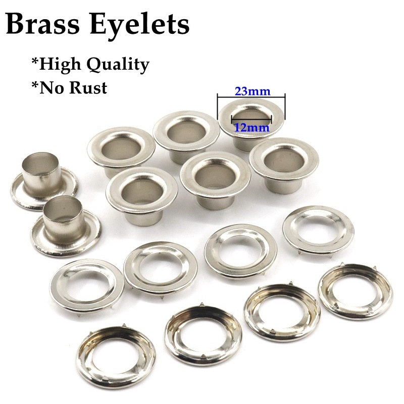 Eyelets Grommets Installation Tools Hole Punch For Sun Shade Net Garden Fence Balcony Screen Tarpaulin Cloth Shoes Rivet