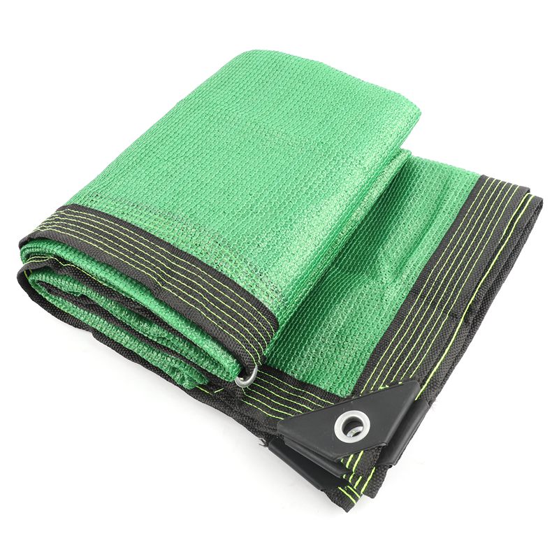 Light Green HDPE Sun Shade Net 40%-55% UV Resistant Shade Cloth For Garden Greenhouse