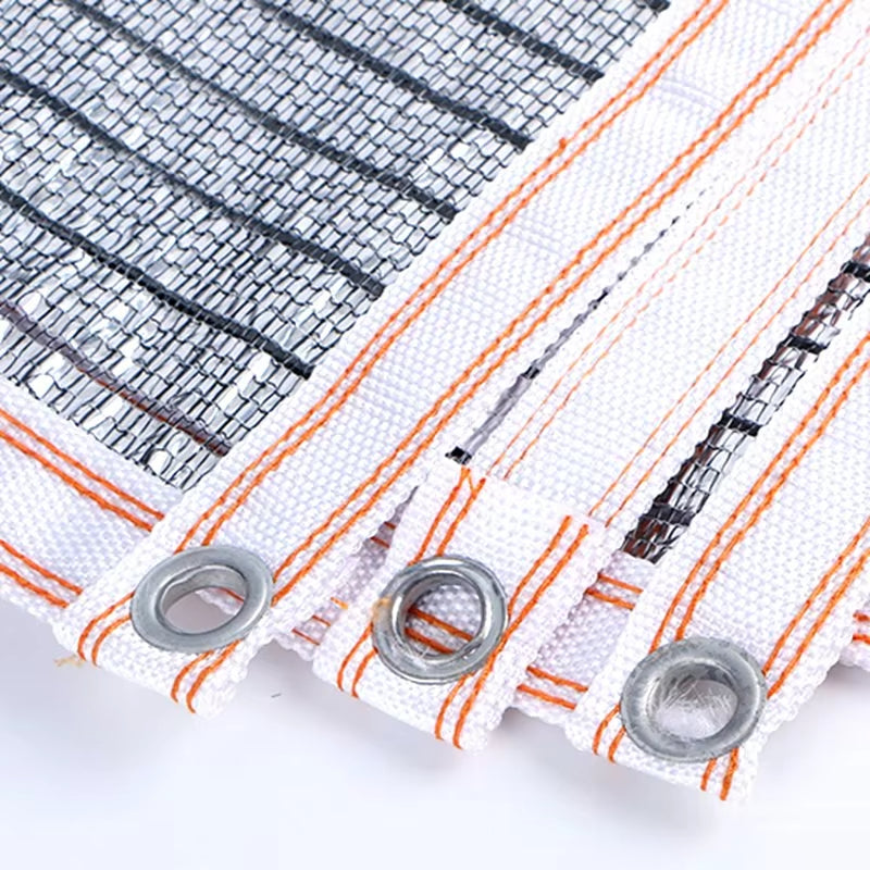 Outdoor Aluminum Foil Sun Shade Net Car Shed Rooftop Shading Sail Garden Shelter Awning Pergolar Terrace Sunshade Cloth