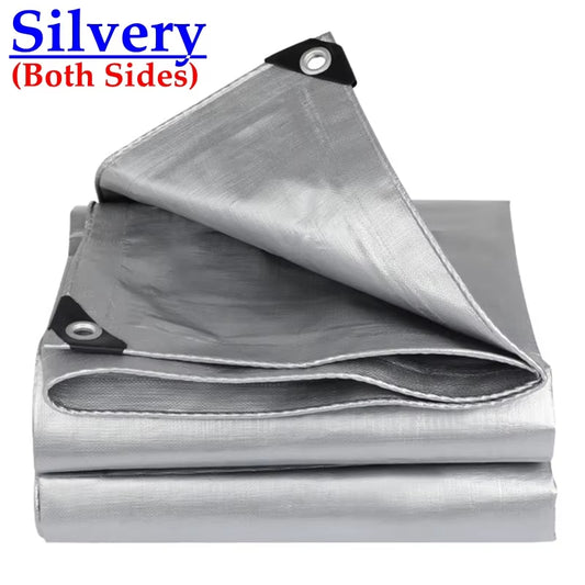 PE Tarpaulin Camping Tent Waterproof Groundsheet Garden Furniture Rainproof Cover Pergolas Canopy Awnings Sun Shelter