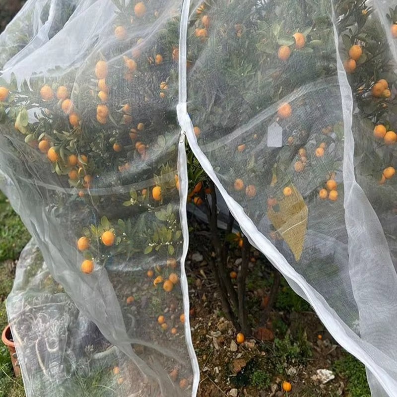 Thicken 40 Mesh Fruit Tree Bonsai Flower Plants Protection Garden Cover Net Cage Nylon Anti Bird Netting Insect Control Net