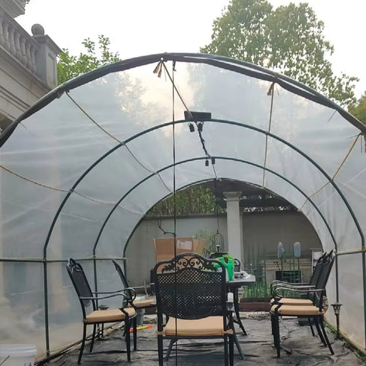 Customize Transparent PE Film Tarpaulin Garden Succulent Plants Rain Shelter Waterproof PE Tarp Cover