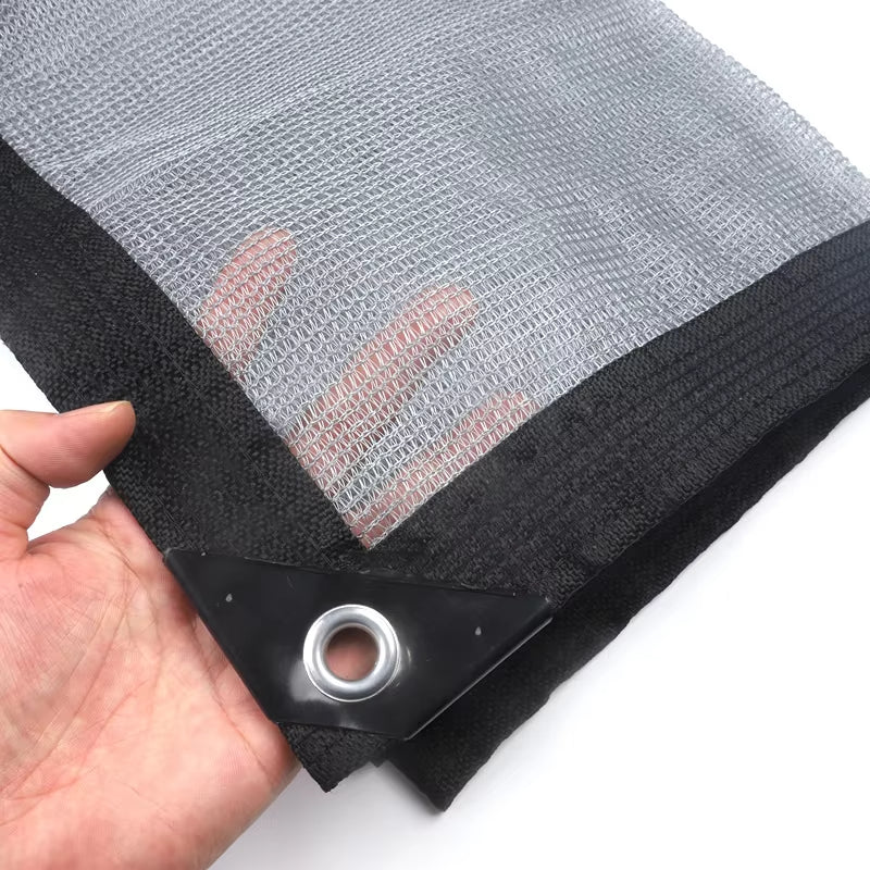 Mono 50% Shading 5~7 Years Lifespan Anti-UV HDPE Sun Shade Net Home Garden Plants Cover Mesh Outdoor Sunshade Net