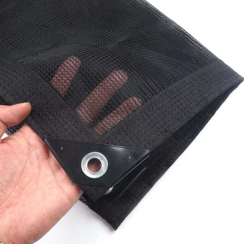 Mono 50% Shading 5~7 Years Lifespan Anti-UV HDPE Sun Shade Net Home Garden Plants Cover Mesh Outdoor Sunshade Net