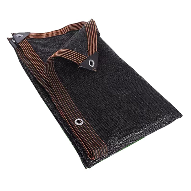3 Pin Black HDPE Sun Shade Cloth 40-50% UV Block Greenhouse Patio Fence Privacy Screen