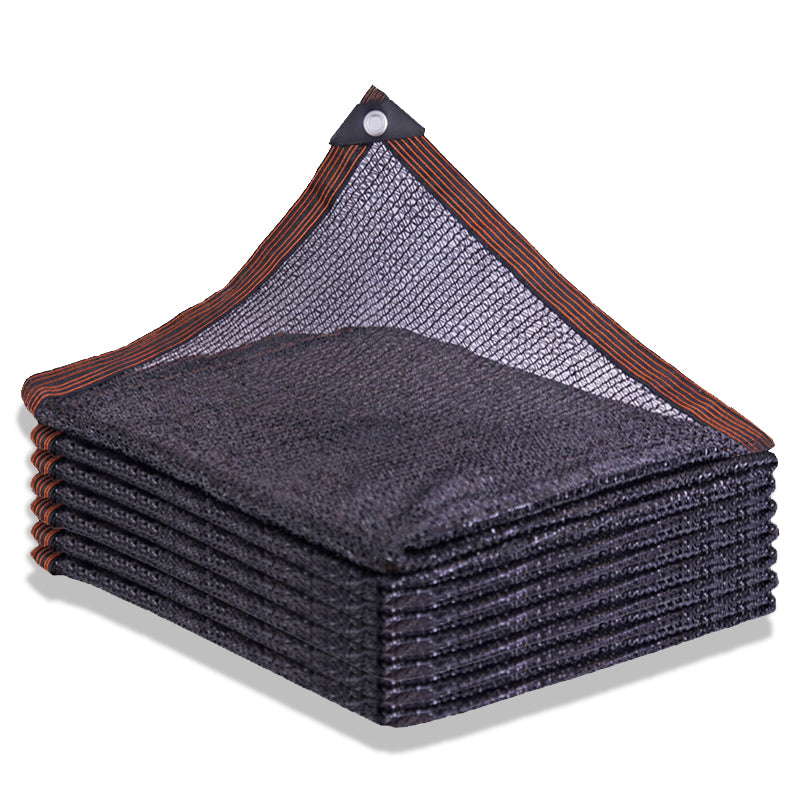 3 Pin Black HDPE Sun Shade Cloth 40-50% UV Block Greenhouse Patio Fence Privacy Screen