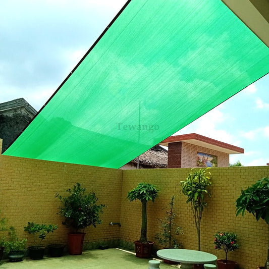 Light Green HDPE Sun Shade Net 40%-55% UV Resistant Shade Cloth For Garden Greenhouse