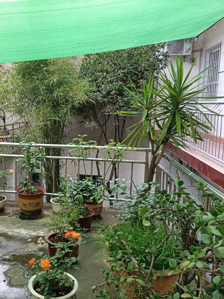 Light Green HDPE Sun Shade Net 40%-55% UV Resistant Shade Cloth For Garden Greenhouse