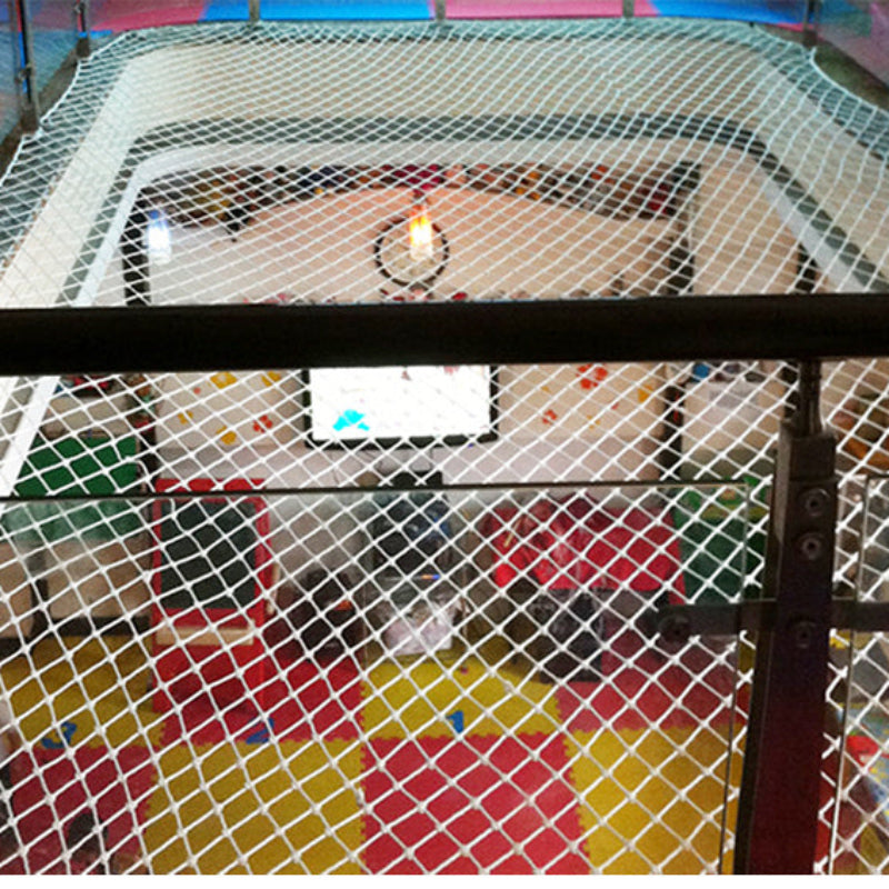 Customizable 6mm Knotless Net Children's Playground Safety Fence No Knot Trampoline Netting Stairs Anti Fall Mesh