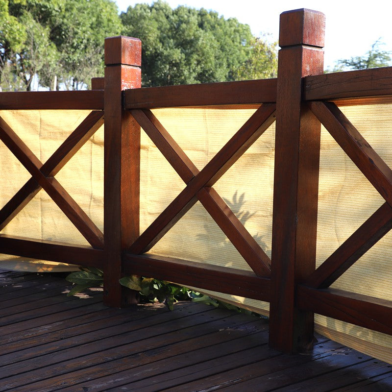 Thicken Beige Anti-UV Sun Shade Net Home Garden Terrace Safety Fence Net Balcony Privacy Screen Canopy Shade Sails
