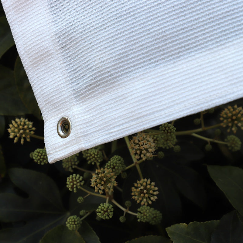 White Color Thicken UV Block HDPE Sun Shade Net Garden Fence Balcony Screen Terrace Privacy Netting