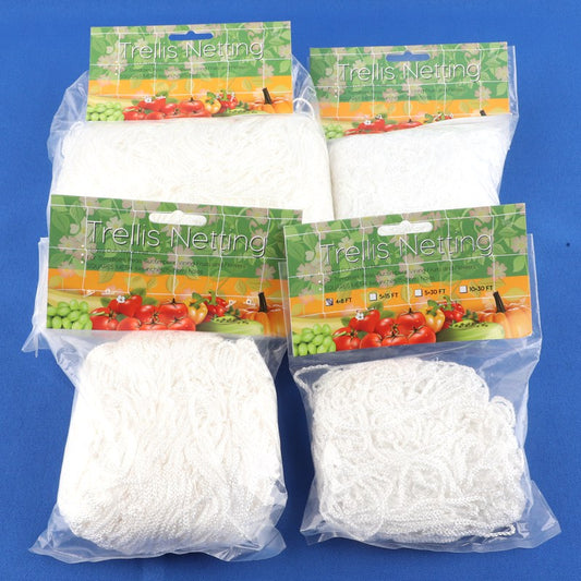 2pcs Heavy Duty Polyester Plant Trellis Netting Garden Support Vine Plants Climbing Net Hydroponics Garden Net
