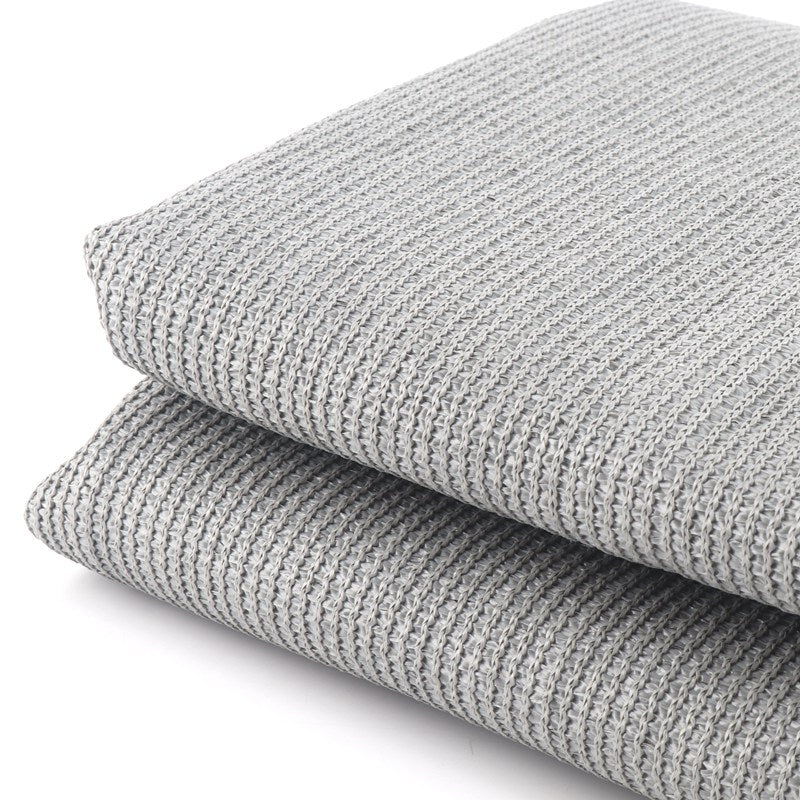 95% Shade Rate Outdoor Gazebos UV Block Grey HDPE Sun Shade Net Garden Fence Balcony Screen Terrace Privacy Netting