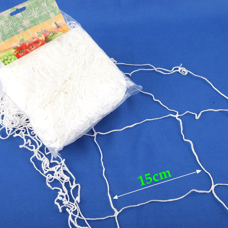 2pcs Heavy Duty Polyester Plant Trellis Netting Garden Support Vine Plants Climbing Net Hydroponics Garden Net
