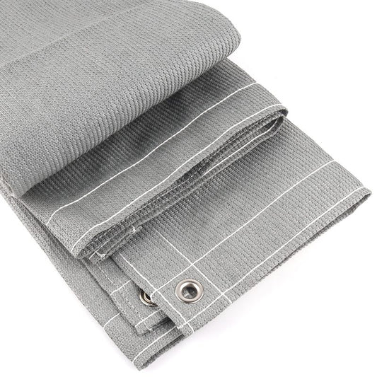 95% Shade Rate Outdoor Gazebos UV Block Grey HDPE Sun Shade Net Garden Fence Balcony Screen Terrace Privacy Netting