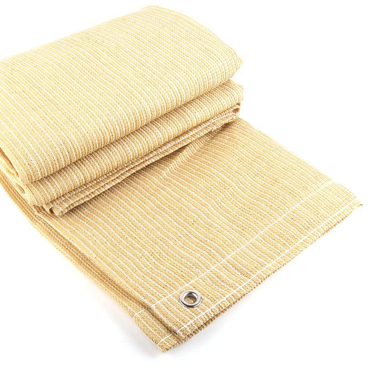 Thicken Beige Anti-UV Sun Shade Net Home Garden Terrace Safety Fence Net Balcony Privacy Screen Canopy Shade Sails