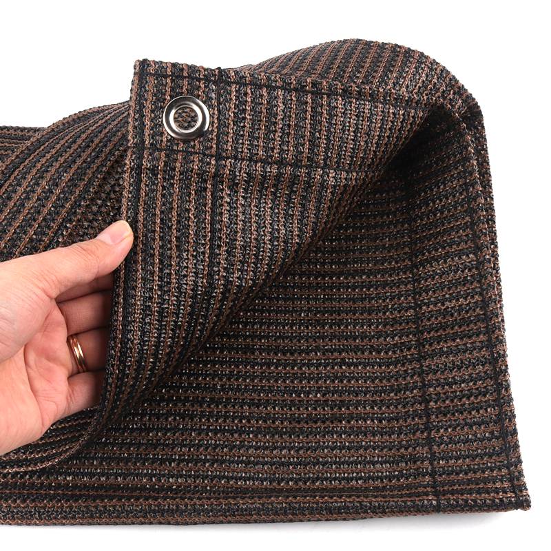 96% Shading Thicken Outdoor Anti-UV Coffee Brown Sun Shade Net Gazebos Camping Tent Sunshade Sails Balcony Privacy Screen Garden Fence Netting