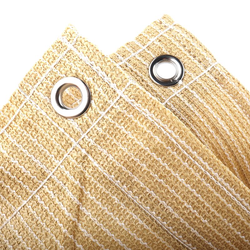 Thicken Beige Anti-UV Sun Shade Net Home Garden Terrace Safety Fence Net Balcony Privacy Screen Canopy Shade Sails
