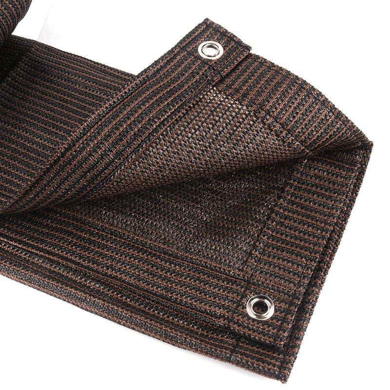96% Shading Thicken Outdoor Anti-UV Coffee Brown Sun Shade Net Gazebos Camping Tent Sunshade Sails Balcony Privacy Screen Garden Fence Netting